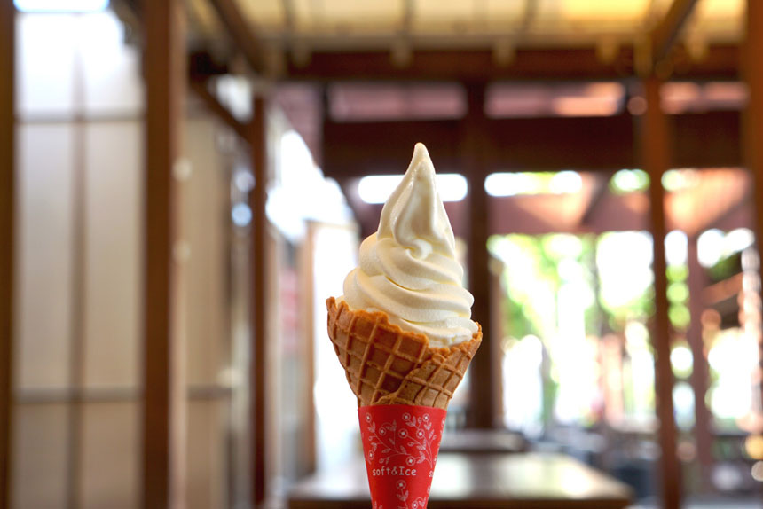 【第4位】道の駅 富楽里とみやま『近藤牧場 自家製ソフトクリーム』