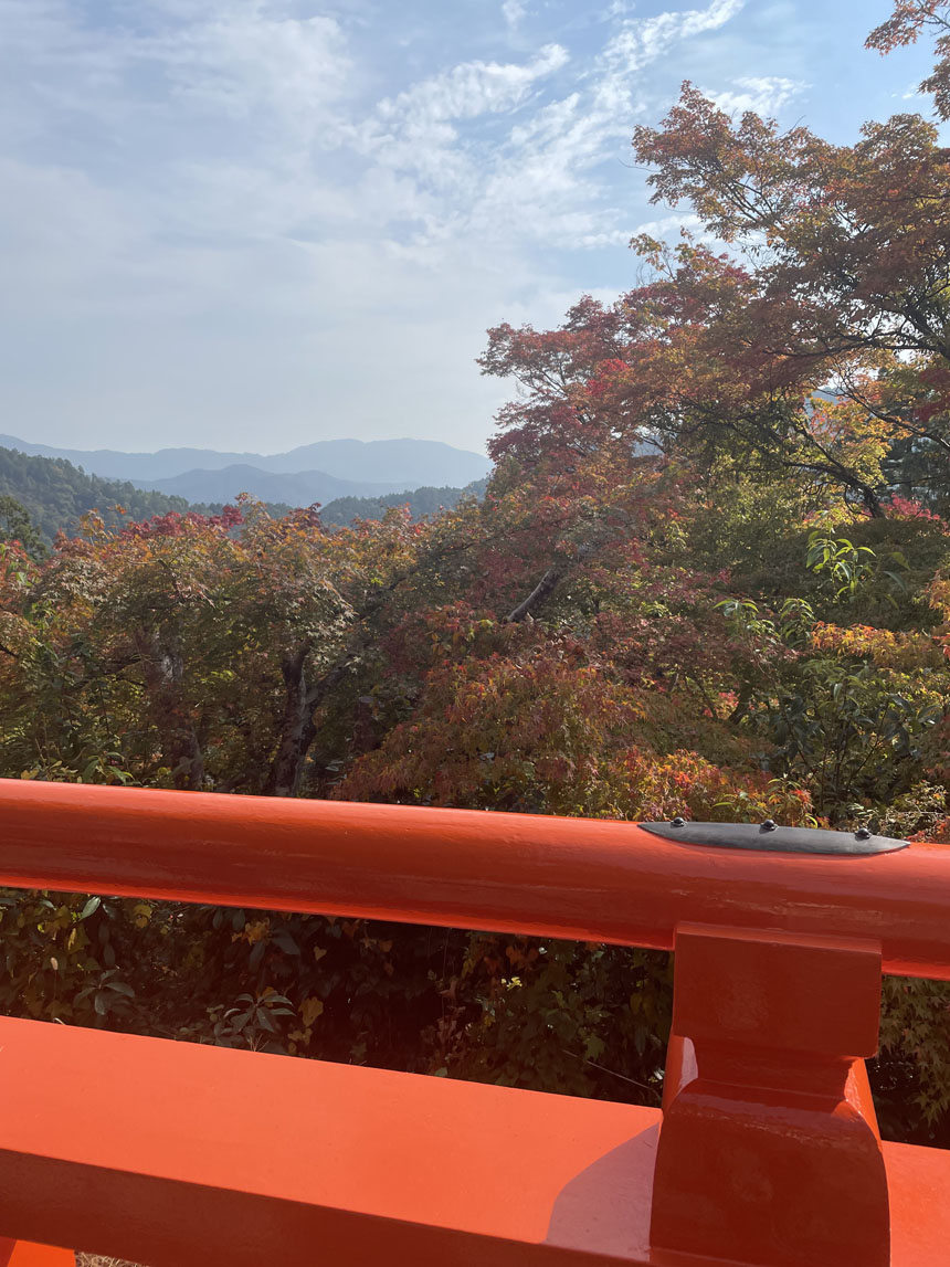 京都の紅葉「鞍馬・貴船」