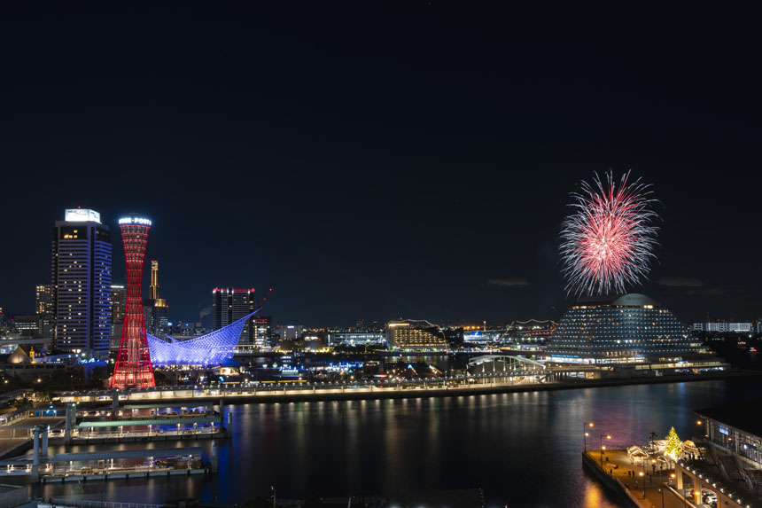 神戸ポートタワー ライトアップ