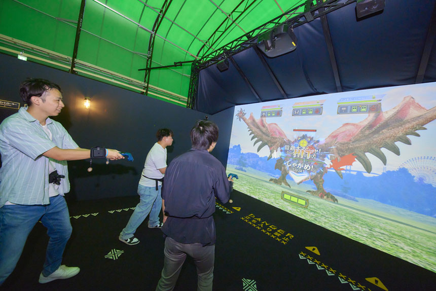 『ゴジラ迎撃作戦』&『モンスターハンター・ザ・フィールド inニジゲンノモリ』